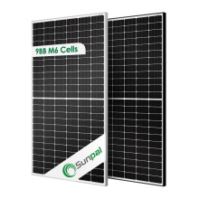 Sunpal Mono1666 mm Celdas Panel solar 425W 430W 435W 440W 445W 36V Europa Stock